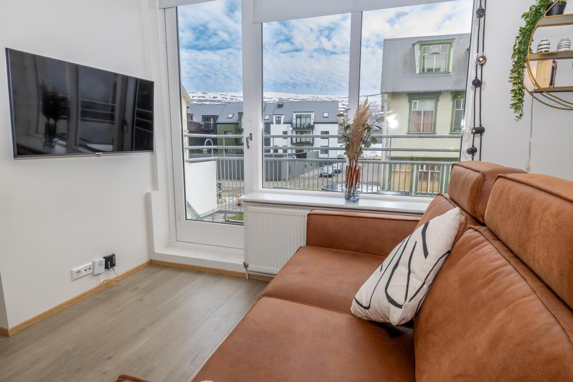 Charming Deluxe Apartment Akureyri Quarto foto