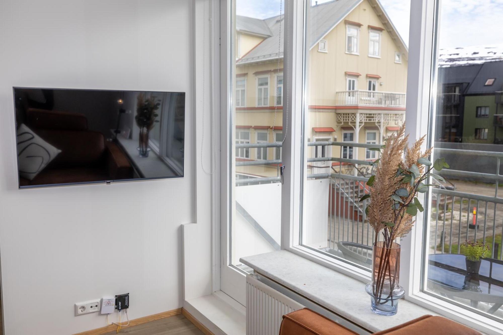 Charming Deluxe Apartment Akureyri Quarto foto